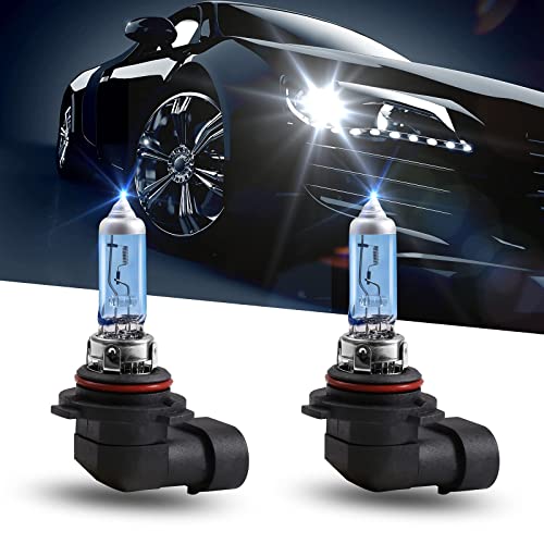 9006 Hb4 Halogen Car Headlight Bulb, 5000K Super White Light, P22D 12V/51W 2000 Lumens 1200 Hours, Ip67, 2 Pack, 2Yr Warranty #TOP6