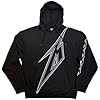 Rock Off officially licensed products Metallica M Bolt Band Logo Pullover Hoodie S Black #1