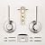 Kwikset Ladera Interior Passage Door Handle, Lever For Closet and Hallway Doors, Reversible Non-Locking Handle Lever, Satin Nickel, with Microban Protection