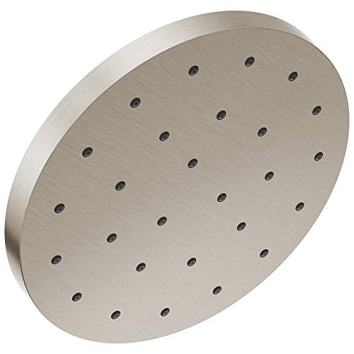 DELTA-FAUCET 52160-SS Delta H2Oknietic Single Setting UltraSoak Shower Head, 1.75 GPM Water Flow, Stainless