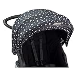 silla de paseo stokke xplory Cubre Capota para cochecito Stokke Xplori y crusi. Elaborada con 98% de algodón y 2% de elastano, materiales duraderos, suaves al tacto, hipoalergénicos y antialérgicos.