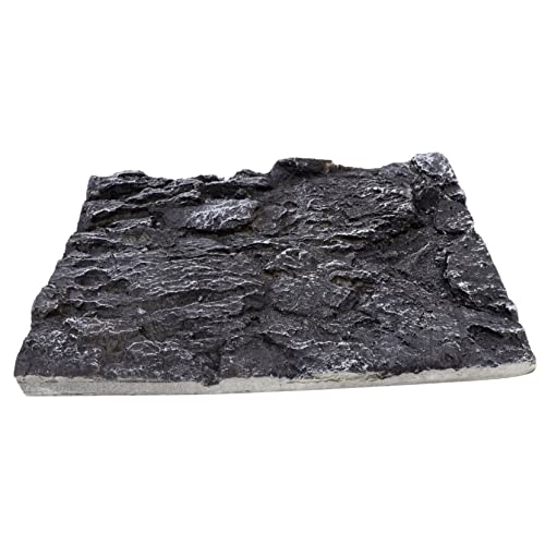 Abaodam Rock Texture Reptile Tank Background Lightweight Aquarium Decor for Terrariums Durable Material Habitat Design for Snakes and Lizards Compact for Easy