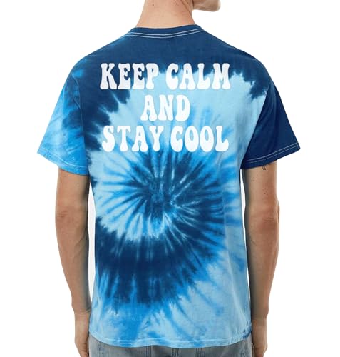 Custom Tie Dye Shirt for Men Women Add Your Text Personalized Casual T-shirts4