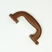 Plastic Case Handle for Guitar case Musical case or Luggage ,Small /Brown