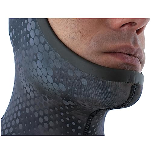 Seac Snake Man, Two-Piece Open-Cell Neoprene Wetsuit for Spearfishing and Freediving 3 mm Large - Thumbnail 3