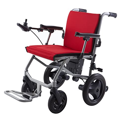 World's Lightest (Weight-30lbs) Foldable Electric Wheelchair, Travel Size, User-Friendly. (Model 3)