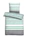 Castell 0060899 Set biancheria da letto con fodere per cuscini Raso di cotone 1x 135x200 cm + 1x 80x80 cm, ciel