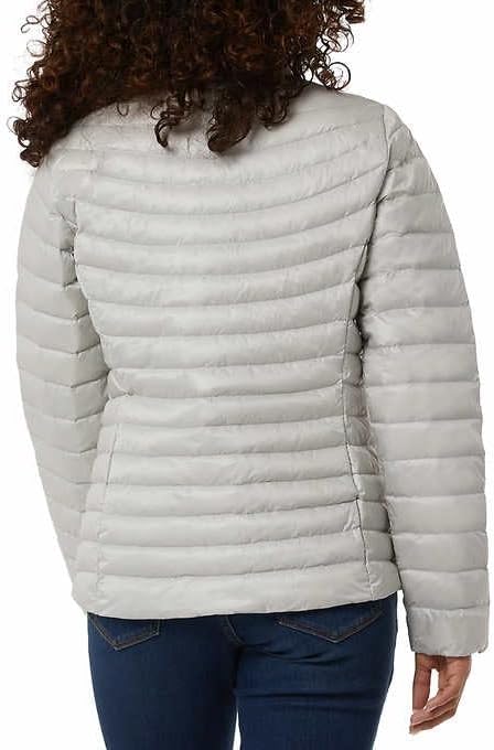 32 Degrees Womens Midweight Down Jacket (Grey, XL), X-Large - Image 3