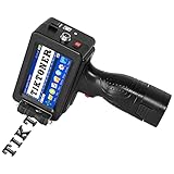 Handheld Printer Portable 1580P1 with 3.7 Inch Touch Screen Quick-Drying Handheld Inkjet Printer for Barcode/Label/Logo/Code/Variable Data Print (Support 15 Languages)