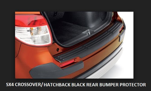 Suzuki 2007-2013 Sx4 Hatchback/Crossover Rear Bumper Protector 990b0-33009-blk