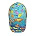 Turtle and Fish Baseball Cap Adjustable Size for Running Workouts and Outdoor Activities All Seasons
