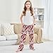 PDYRLEN Pajama Bottoms, Cute 67 Valentines Day Pajamas Pant Sleep Long Pants Lounge Wear Elastic Waist Sleepwear Soft PJ 11-12 Years