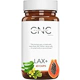 Laxante LAX+ 7-EN-1 | Alivia el Estreñimiento 100% Natural & Vegano, Ablanda las Heces, Efectivo & Rapido | Papaya, Arraclan, Cardamo, Hinojo, Sena, Aloe & Plantago | Respaldado por Estudios Clínicos