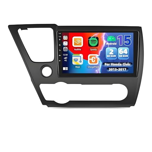 ���C�����X carPlay �A���h���C�h�����\�� 2G+64G Android 15.0 �J�[�X�e���I���W�I�A�p�̃z���_ �p�̃V�r�b�N 2013-2017 ���C�����X Carplay Auto�A9�C���` �^�b�`�X�N���[�� �C���_�b�V��
