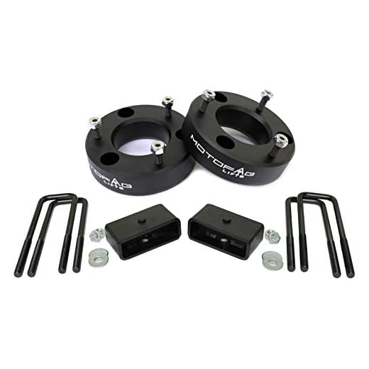 MotoFab Lifts CH-2.5F-2R-19 2.5 in Front and 2 in Rear Leveling lift kit that is compatible with 2019-2023 GMC Sierra Chevy Silverado