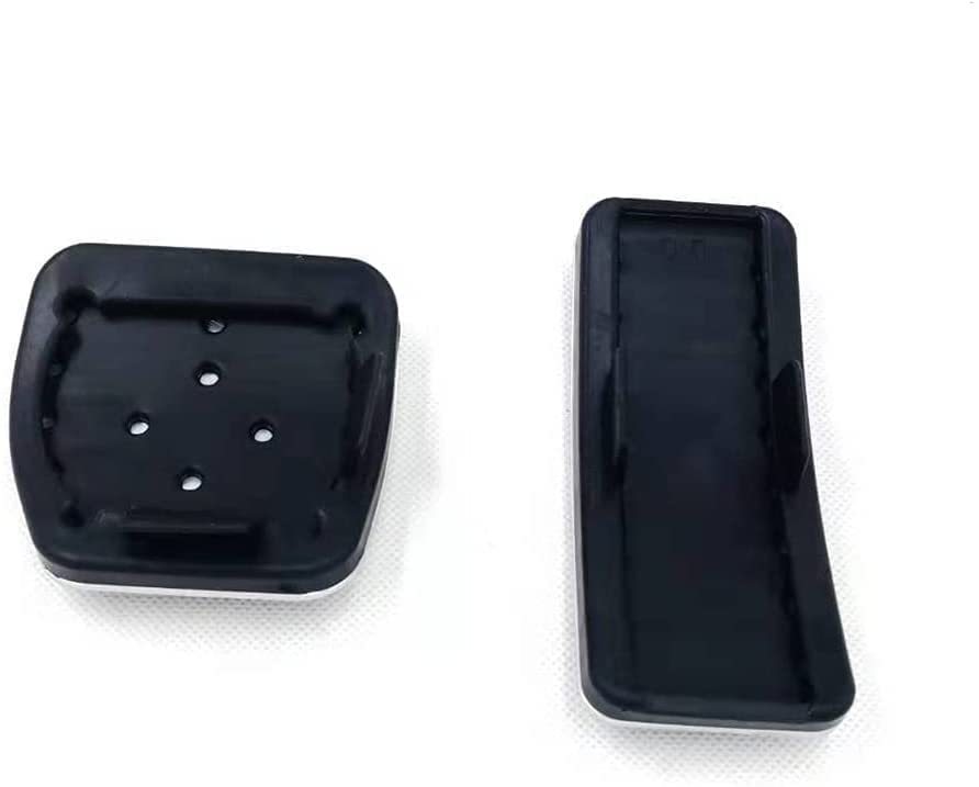 Auto Pedalen voor Smart Fortwo 451 453 Forfour 450 452 454, Pedaal Cover Rem Koppeling Voetsteun Gaspedaal Rem Voetpedaal Rem Voetsteun Pedaalkappen,2pcs