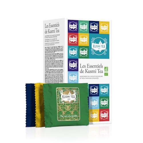 Kusmi Tea - Coffret "Les Essentiels" - Assortiment de Thés