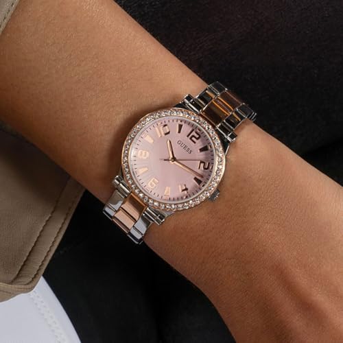 Image of GUESS Fawn Analog Watch for Women with Round Dial & Water Resistant Women's Wrist Watches