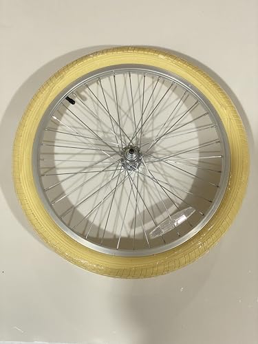 Roue avant de 20" haute résistance jante alu finition noire 1004