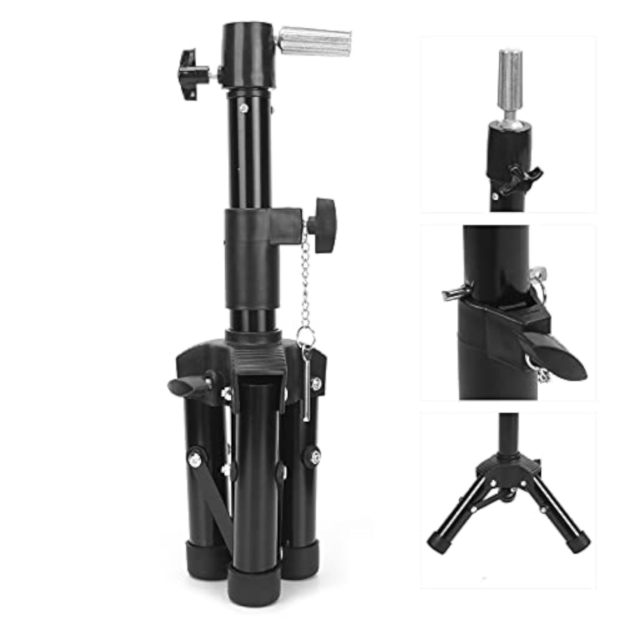Adjustable Wig Stand for Displaying Wigs