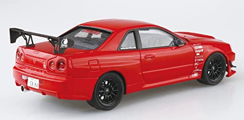 Maqueta Aoshima Skyline GT-R BNR24 1:24 miniatura 3