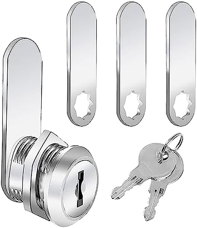 50 Stück M-LOCK Nockenschlösser 5/8 Zoll – 90° Drehung, 1 Schlüsselzug – Für Werkzeugkästen, Modell 2400BS