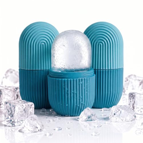 Image of Ice Roller for Face and Eyes, Blue, Pack of 3