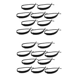 Ounfhtrttk Universelle Anti-Rutsch Reifenketten 20 Stück für Limousinen Schneereifenketten Ohne Reifenschäden Winterauto-Zubehör