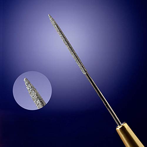 EMS 62091-30 Micro Tool, #30 Size, 0.50 Tip Micro-Diamond File