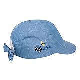Catimini Baby-Mädchen Cn90043 Kappe, Blau (Indigo 46), X-Small (Herstellergröße: 39CM)