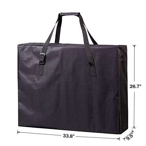 LLYWCM Heavy Duty Carrying Bag & Storage Bag for Compact Wheelchairs, Folding Walker, Zero Gravity Chair, Rollator, Transport Chair, Travel Chair - Extra Large Thick Travel Moving Bag
