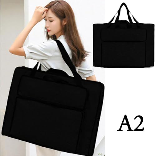 Oaygat Art Portfolio Bag Artist Drawing Board Bag Waterproof Art Carry Case with Handles Portable Sketch Pad Bag Tote Bag Organiser Painting Storage Bag for Palette Brushes Paints Pencils Artwork - Image 7