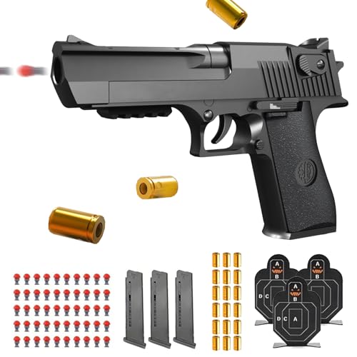 Pistola de Juguete,Pistola de Espuma Blaster,Pistola para Niños,Juguete de Espuma Suave,Juguete Pistola,para Niños Mayores de 14 Años para Jugar al Aire Libre