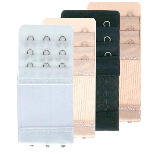 Image of SAMGU Bra Extenders 3 Hooks Women's Soft Stretchy Bra Strap Extender Extension