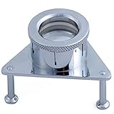 La lupa BULLONGÈ TRÍPODE TRIPLET F3 tiene un cuerpo metálico y un diámetro de lente de 21 mm y una ampliación de 10x Su tamaño compacto es fácil de transportar y es ideal para joyeros, fabricantes de relojes y más