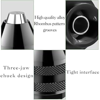 2 Pcs 4486 Mandrino Trapano Accessori per Dremel 1/32 1/8 Mandrino per Avvitatore Autoserrante Adattatore Trapano Attrezzi Mandrino Ricambio per Dremel 4000,400,3000,398,395,300,200,285,8200,800