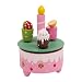 Produktbild small foot 3358 Spieluhr Geburtstagsleckereien aus bunt lackiertem Holz, mit der Melodie von Happy Birthday