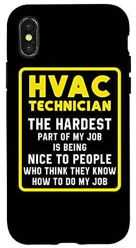 iPhone 11 HVAC Technician Funny HVAC Tech Case