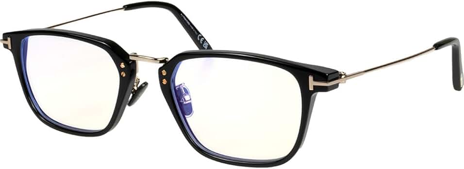 TOM FORD トムフォード PCメガネ ブラックフレーム オーバル型 Amazon | [Tom Ford] (トムフォード) PC メガネ FT5862-D-B/V