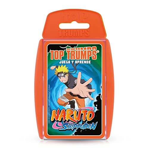 Top Trumps Naruto Shippuden - Juego de Cartas con tus Personajes del Manga Naruto Favoritos -...