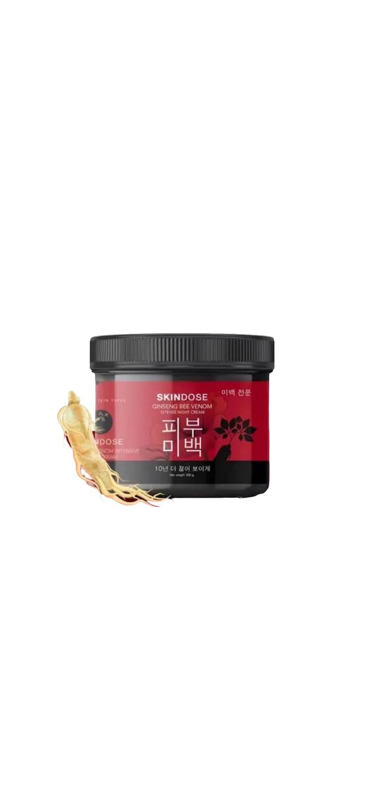 Skindose Ginseng Bee Venom Night Cream, 300ml