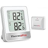 ThermoPro 500FT Indoor Outdoor Thermometer Wireless, Outdoor Thermometers for Patio with Temperature Sensor, Outside RoomThermometer for House Home Reptile Baby Room Temperature Monitor