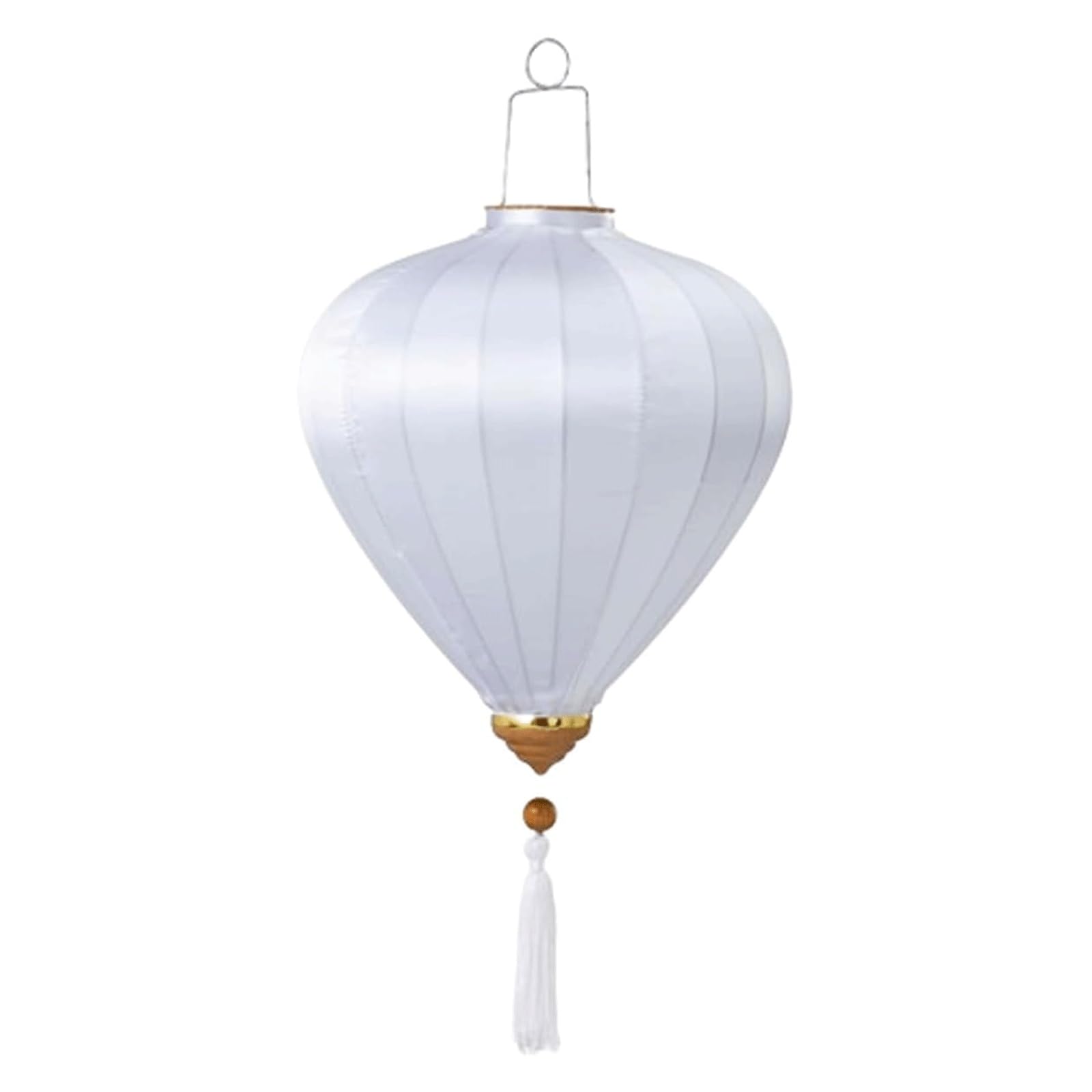 YTGHBIML Oval Silk Lantern Vietnamese Lantern Cloth Oriental Hanging Lantern Fabric Lantern New Year Lantern Japanese Vietnam Hanging Lantern(Wei,12 Inch)