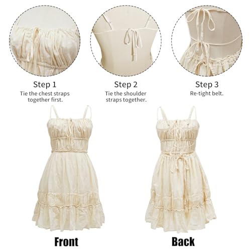 Image of ForeMode Summer Deep V Neck Bohemian Women Mini Short Dress Backless Beach Boho Dress