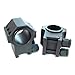 US Tactical Systems Steel Double Width .50 BMG and Large Caliber Scope Rings with 1 in 660005