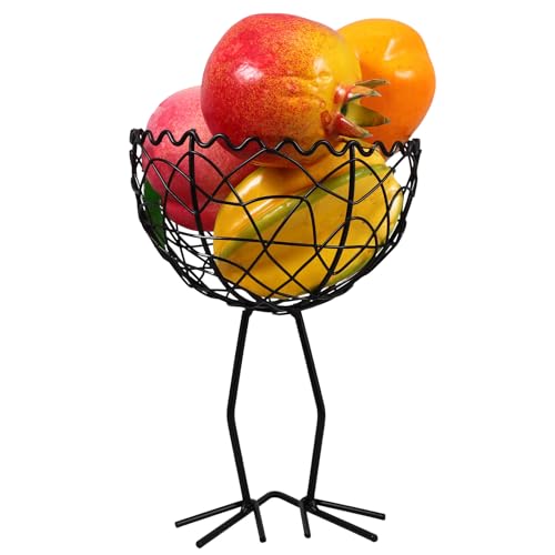 Cesta de frutas multiusos con asa de transporte cómoda para snacks y huevos 4