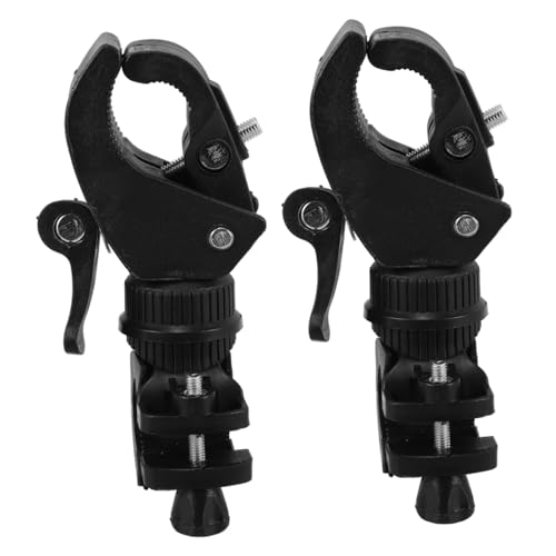 TOBBOMEY 2個歩行者用 拐杖ホルダー 車椅子 電動 対応 軽量で取り扱い簡単な