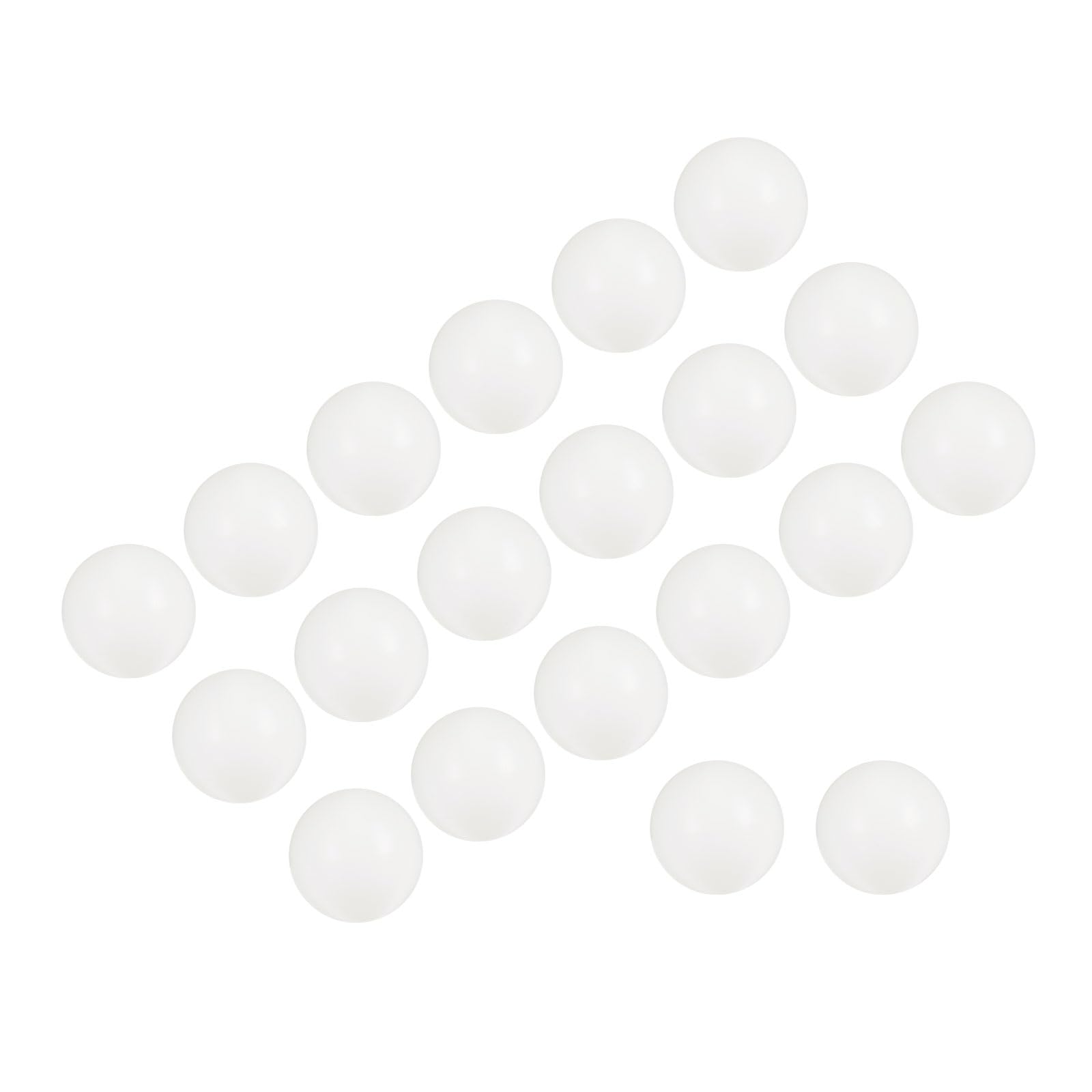25 Pezzi Sfere di Precisione 4 Mm PA Nylon per Cuscinetti e Valvole Solide