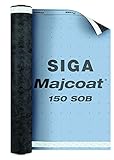 Siga Majcoat 150 SOB Unterspannbahn + Klebkraft diffusionsoffen schlagregensicher 1,5m x 50m