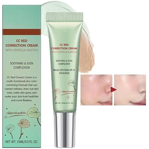 Asiatica CC Cream - Colour Corrector, CC Red Rerect To La Asiatica - Perfector and Concealer Revealing Imperfections тонирующий увлажняющий крем и корректор покраснений с SPF 25